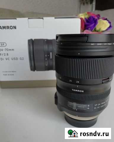 Объектив tamron для nikon 24/70 2.8 Тимашевск - изображение 1