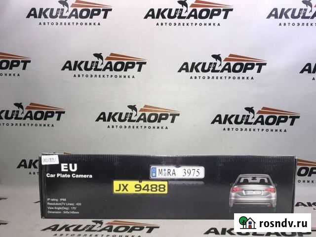 Камера заднего вида подномерник Томск - изображение 1