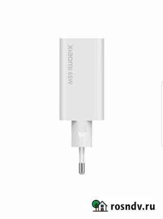 Сзу Xiaomi Mi 65W Fast Charger with GaN Tech Новосибирск