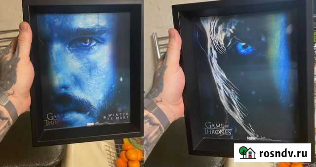 3D картина Игра престолов Король ночи/Джон сноу Новый Уренгой - изображение 1