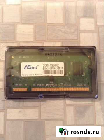 Память 1Gb DDR II для ноутбука/неттопа Губкин - изображение 1