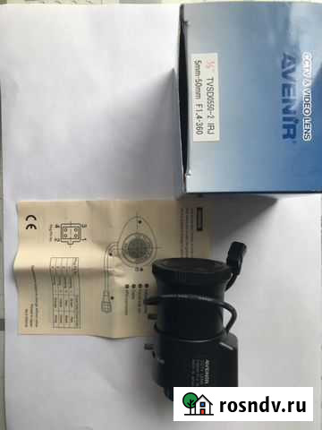 Avenir cctv tvsd-0550IRJ объектив Одинцово - изображение 1