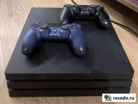 Sony PS4 pro 1tb, 2 геймпада Тюмень
