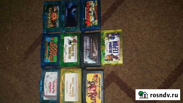 Катриджи gba 100 штук одним лотом Рубцовск - изображение 1