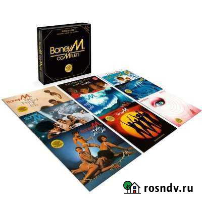 9LP Box-Set BoneyM Complete Винил Астрахань - изображение 1