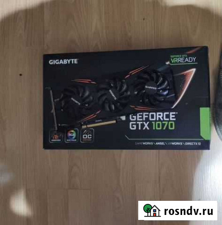 Видеокарта gtx 1070 8gb Куровское - изображение 1