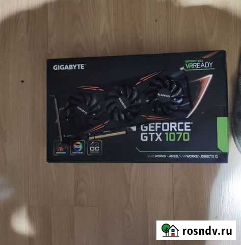 Видеокарта gtx 1070 8gb Куровское - изображение 1