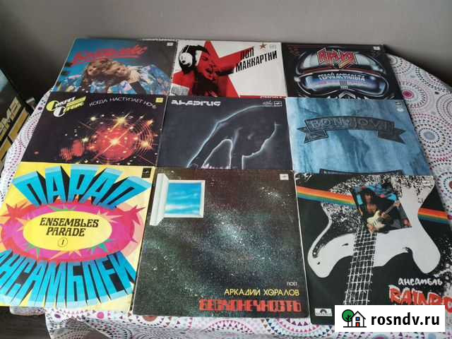 Грампластинки Мелодия, цена за всё Тверь - изображение 1