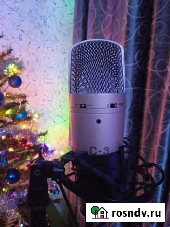 Студийный микрофон behringer c-3 Иваново - изображение 1