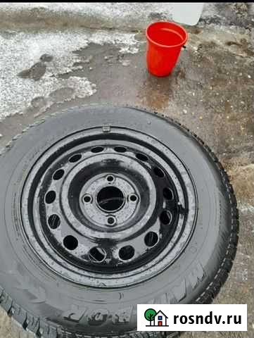 Колеса зимние+ диски Лебедянь - изображение 1