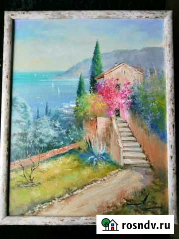 Картина маслом Морской пейзаж Тюмень - изображение 1