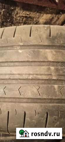Шины 205 55 16 летние бу continental Алексеевка - изображение 1