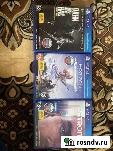 Игры на PS4 Руза - изображение 1