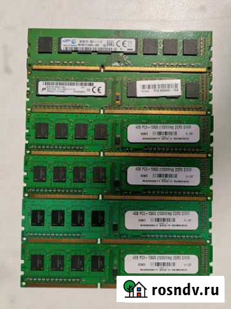 Оперативная память для компьютера DDR3 4gb новая Рубцовск - изображение 1