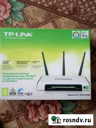 Маршрутизатор TP-linktl-WR1043ND Фурманов - изображение 1