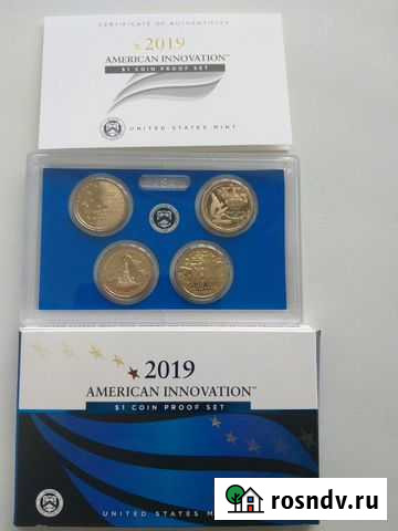 1 доллар США 2019 Набор инновации пруф proof Самара - изображение 1