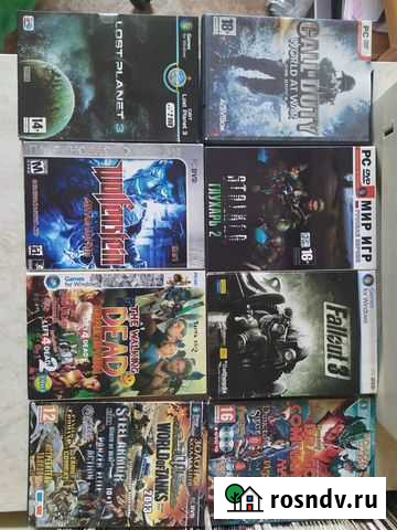 Игры на пк + держатель для дисков Ялта - изображение 1