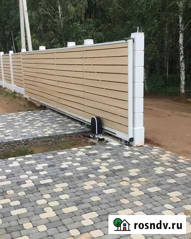 Откатные ворота Казань - изображение 1