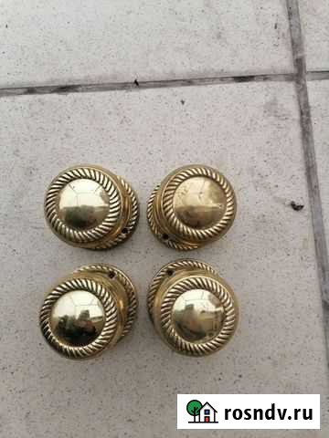 Дверные ручки межкомнатные, латунные Бийск - изображение 1