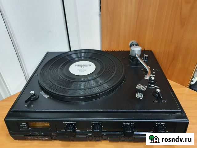 Виниловый проигрыватель Электроника Д1-012-стерео Саранск - изображение 1