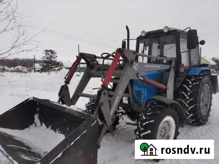 Уборка снега трактором Токсово - изображение 1