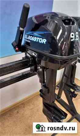 Лодочный мотор gladiator G9.8 б/у Чита