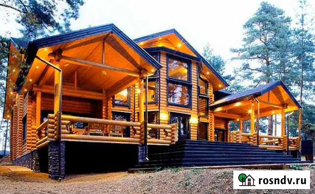 Тёплый шов, шлифовка, браширование, покраска сруба Уфа - изображение 1