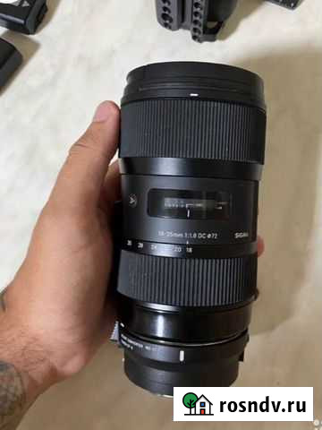 Sigma 18-35 canon Тихорецк - изображение 1
