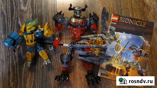 Lego Бионикл 70795 Создатель масок vs Черепа Мурино - изображение 1