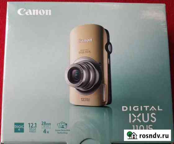 Фотоаппарат Canon digital ixus 110IS Новороссийск