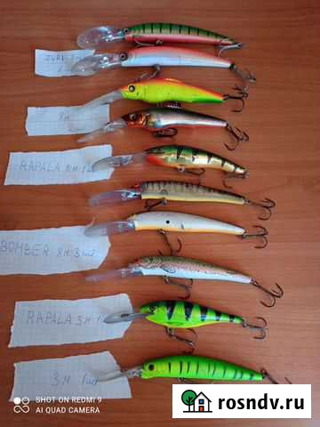 Воблеры бу Кострома - изображение 1