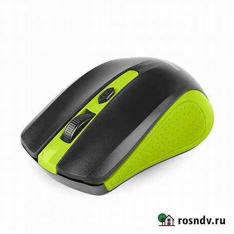 Мышь беспроводная SmartBuy ONE 352 черно-зеленая Ишимбай