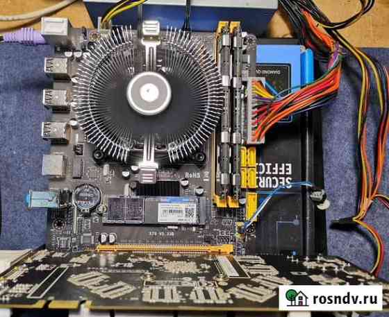 6 ядер/12 потоков 8GB DDR3 плата Королев