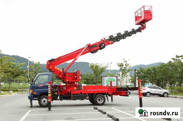 Услуги Японские автовышки 15м, 17м, 21м, 22м, 32м Волжский - изображение 1