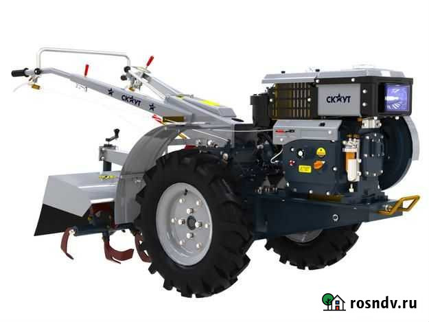 Мотоблок скаут 81 D + почвофреза Санкт-Петербург - изображение 1