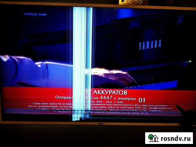 Телевизор smart tv 4К LG 43UH610V битый Рыбинск - изображение 1