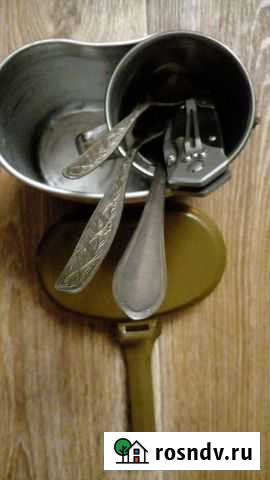 Военная фляжка и котелок Северск - изображение 1