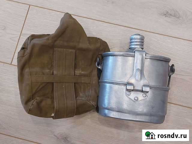 Фляжка армейская с котелком Иркутск - изображение 1