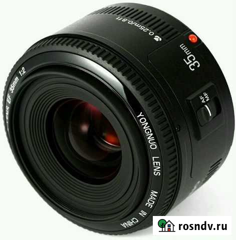 Объектив YN 35mm F2 Canon Омск - изображение 1