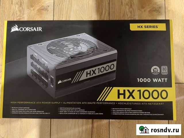 Блок питания corsair hx1000 1000w Павловская Слобода - изображение 1