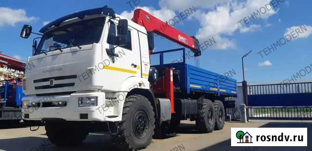 КамАЗ 43118-3027-50 с КМУ, 2022 Набережные Челны - изображение 1