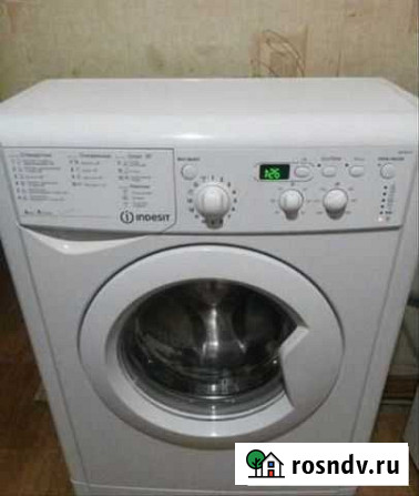 Стиральная машина indesit 4 кг, узкая Калуга - изображение 1