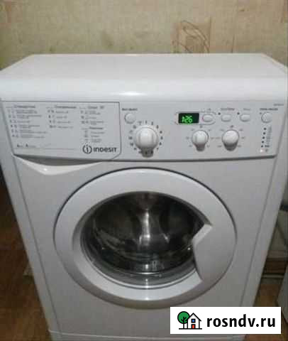 Стиральная машина indesit 4 кг, узкая Калуга - изображение 1