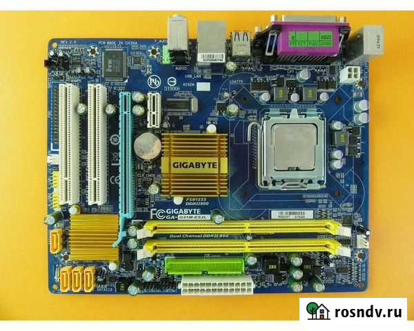 Материнская плата с процессором и оперативкой Янаул - изображение 1