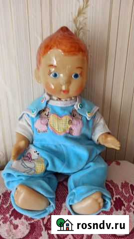 Кукла СССР Димка с хохолком, 8 Марта Егорьевск - изображение 1