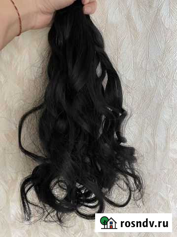 Волосы на заколках натуральные Майкоп - изображение 1