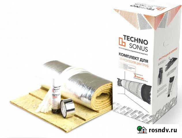 Комплект для звукоизоляции труб Дербент - изображение 1