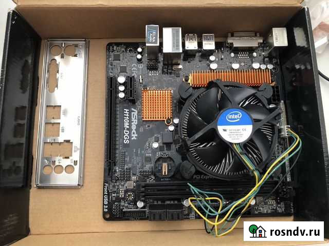 Материнская плата Asrock h110m-dgs Ульяновск - изображение 1