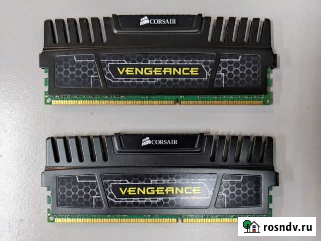 DDR3 Corsair Vengeance 8 гб (4 гб x 2) DDR3 1600 Иркутск - изображение 1