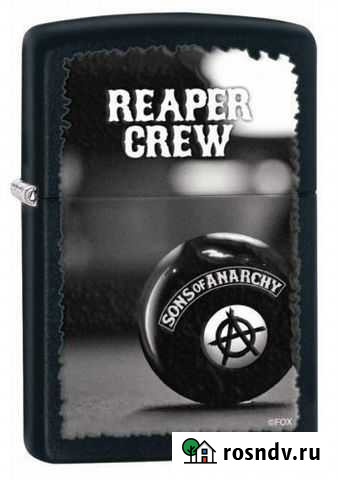 Зажигалка Zippo 28677 sons of anarchy Краснодар - изображение 1